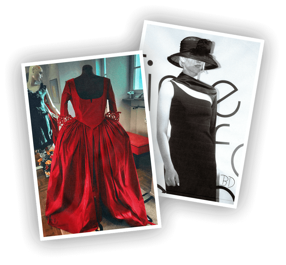 Mode Fotos von Brigitte Ditzler - haute couture - aus der Spalenvorstadt in Basel